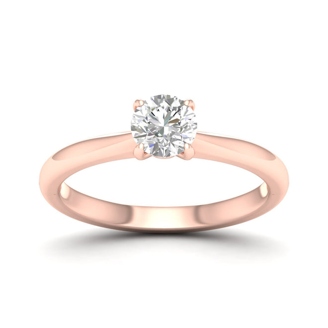 3/4 ctw Classic Round Solitaire Ring