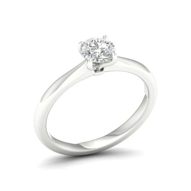 3/4 ctw Classic Round Solitaire Ring