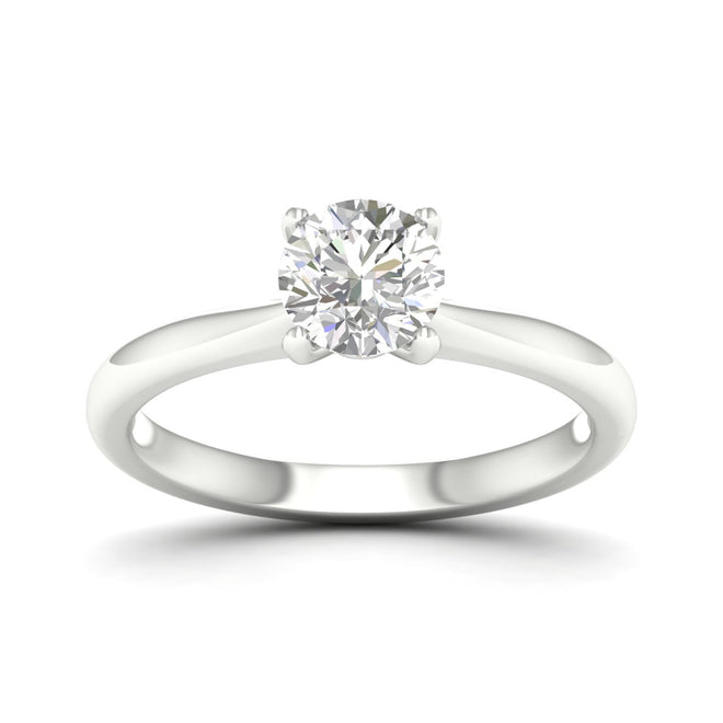 1 ctw Classic Round Solitaire Ring