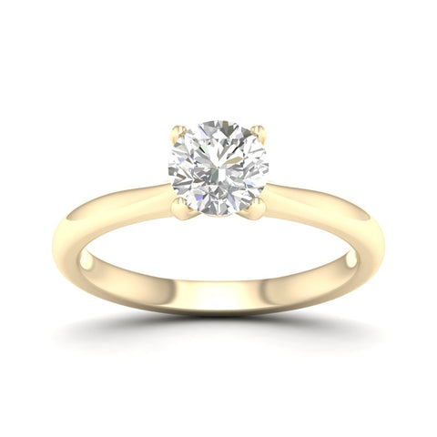 1 ctw Classic Round Solitaire Ring