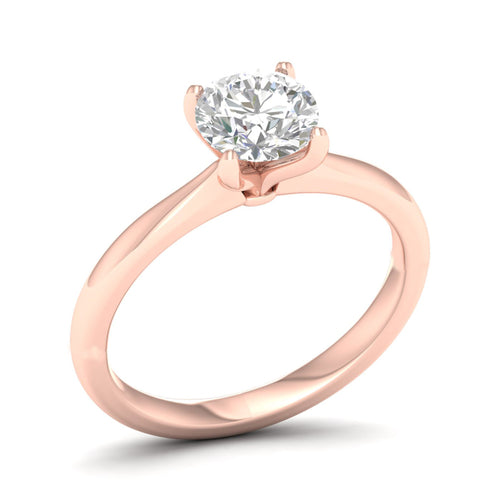 1 1/2 ctw Classic Round Solitaire Lab Grown Ring