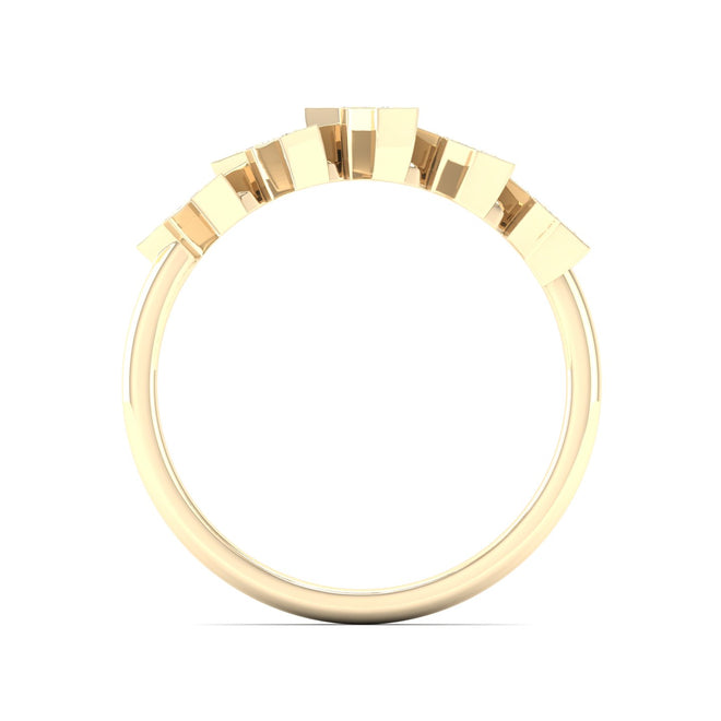 1/10 Ctw Starry Fashion Stackable Ring