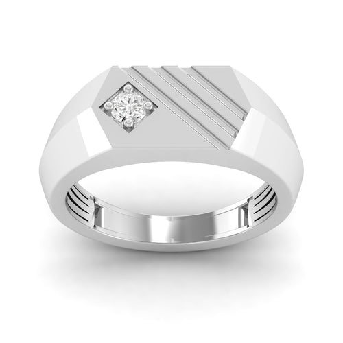 Avi - 1/10 Ctw. Platinum Men's Ring