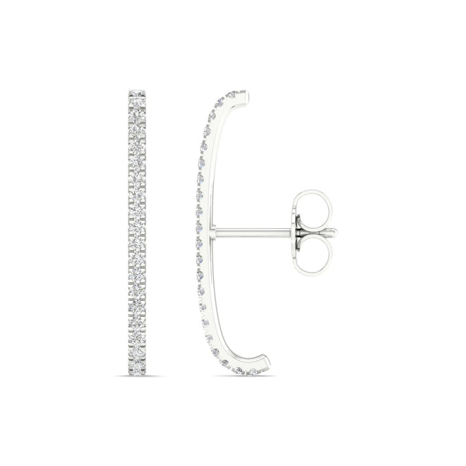 1/4 Ctw Suspendor Fashion Earring