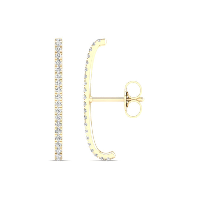 1/4 Ctw Suspendor Fashion Earring