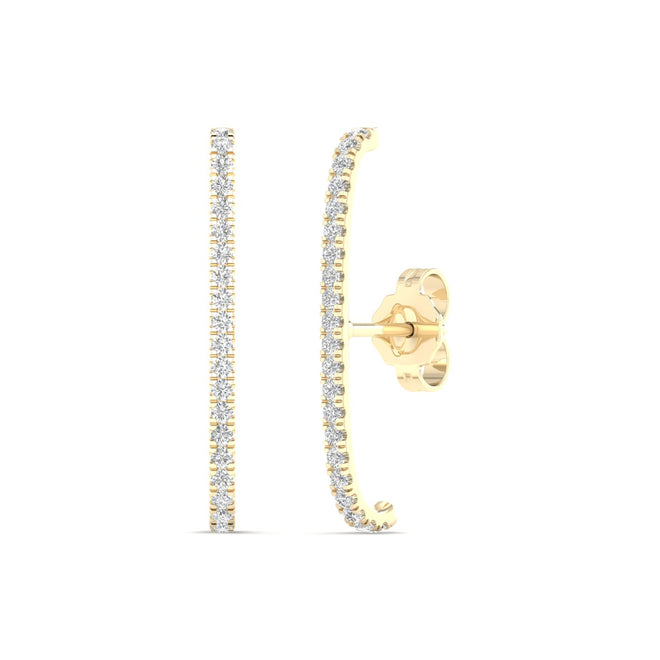 1/4 Ctw Suspendor Fashion Earring