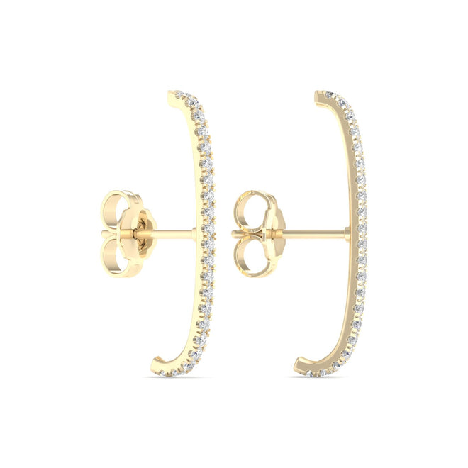 1/4 Ctw Suspendor Fashion Earring