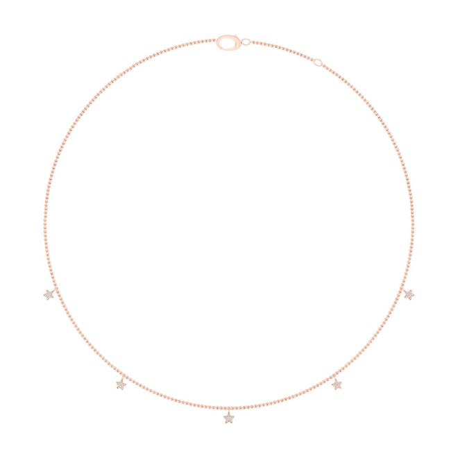1/5 Ctw Star Fashion Necklace